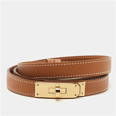 hermes kelly belt gold|Hermes kelly belt with pouch.